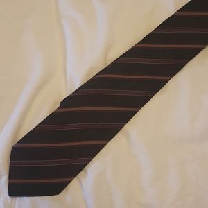 Ferragamo Pink and Purple striped tie